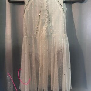 Weissman White Kids Dance Costume